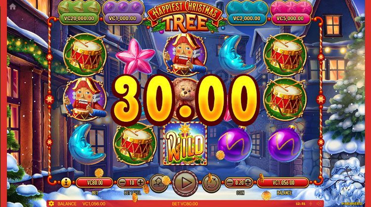 Happiest Christmas tree voor echt geld spelen
