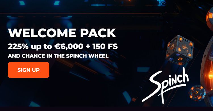 Spinch casino welkomstbonus