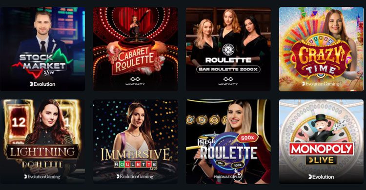 Starzino casino live casino