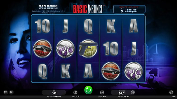 Basic Instinct online slot