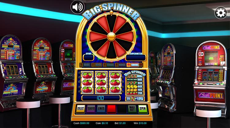Big Spinner voor echt geld spelen