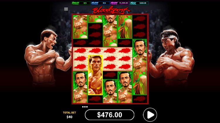 Bloodsport online gokkast voor echt geld spelen