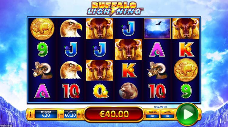 Buffalo Lightning voor echt geld spelen
