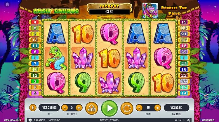 Cashosaurus online gokkast
