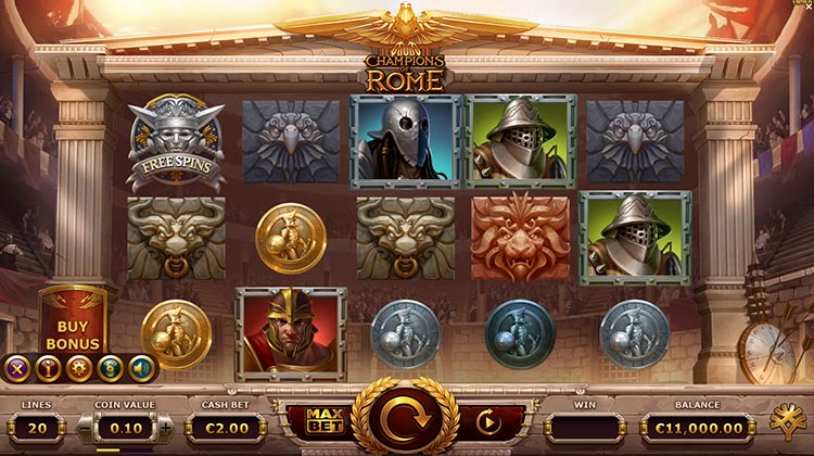 Champions of Rome online slot