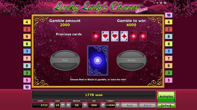 Lucky Lady's Charm online gokkast voor echt geld spelen