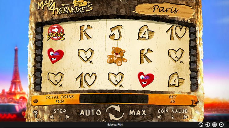 Mad 4 Valentine's online gokkast