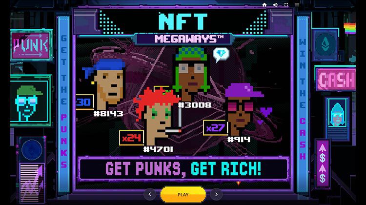 NFT Megaways online slot