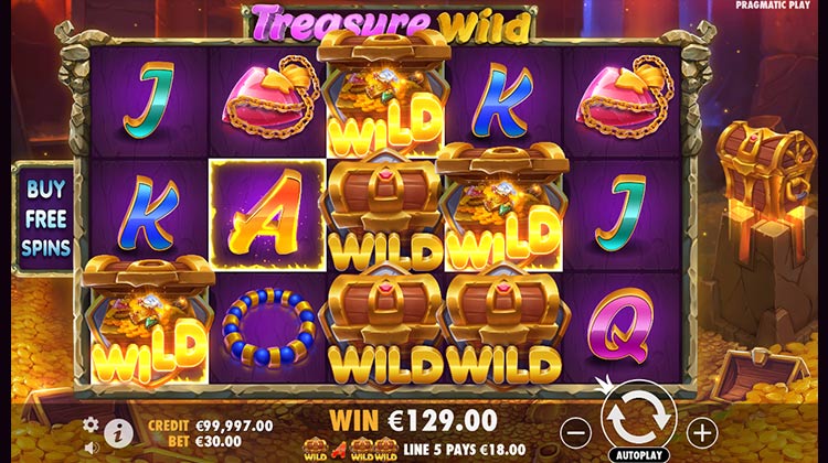 Treasure Wild online gokkast