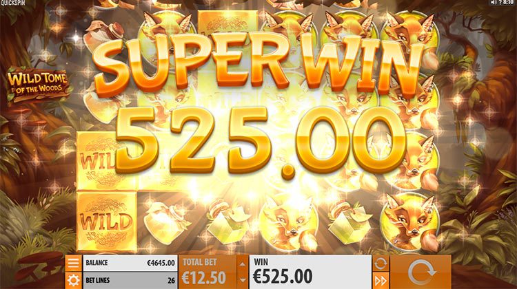 Wild Tome of the woods voor echt geld spelen