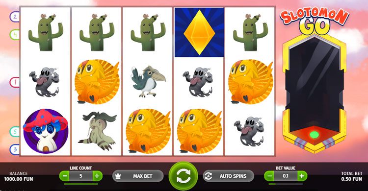 Slotomon Go online gokkast