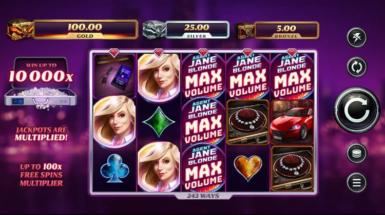 Agent Jane Blonde Max Volume online gokkast