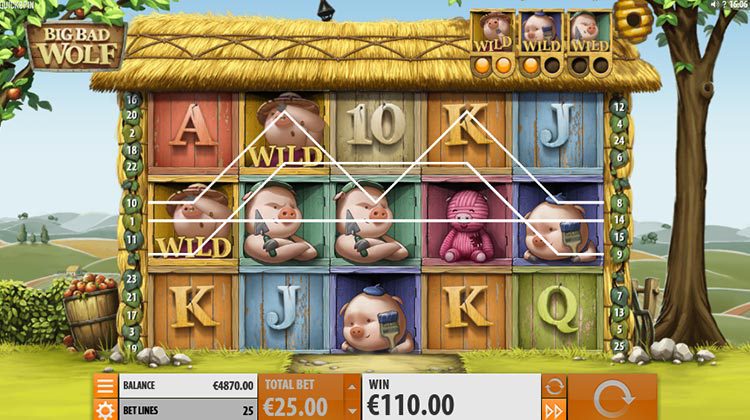 Big Bad Wolf Online Gokkast voor echt geld spelen.