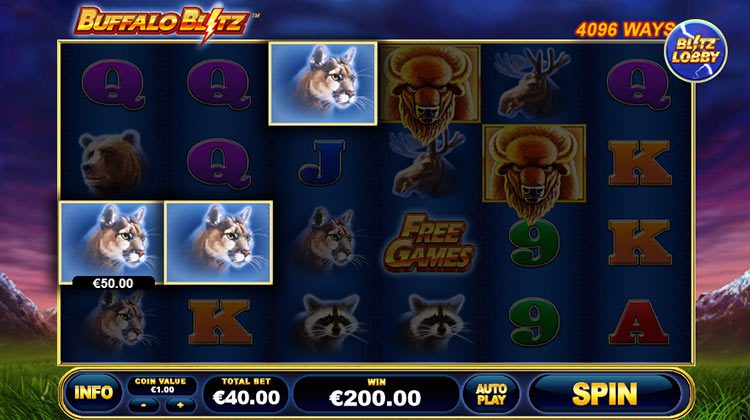 Buffalo Blitz voor echt geld spelen
