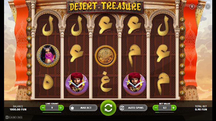Desert Treasure online gokkast