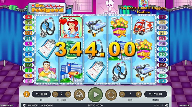 Dr. Feelgood voor echt geld spelen