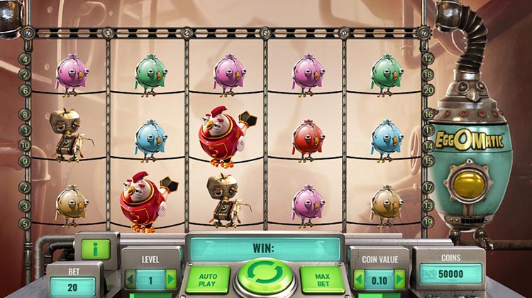 Eggomatic online gokkast