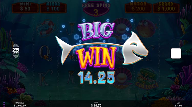 Fisherman's Bounty voor echt geld spelen
