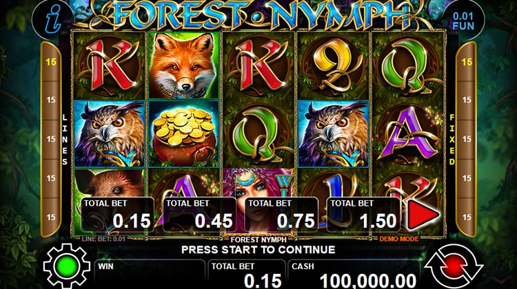 Forest Nymph online gokkast