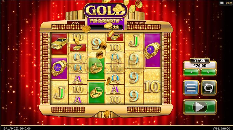 Gold Megaways Online Gokkast voor echt geld spelen