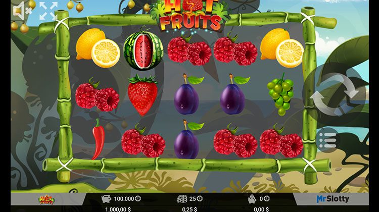 Hot Fruits online gokkast