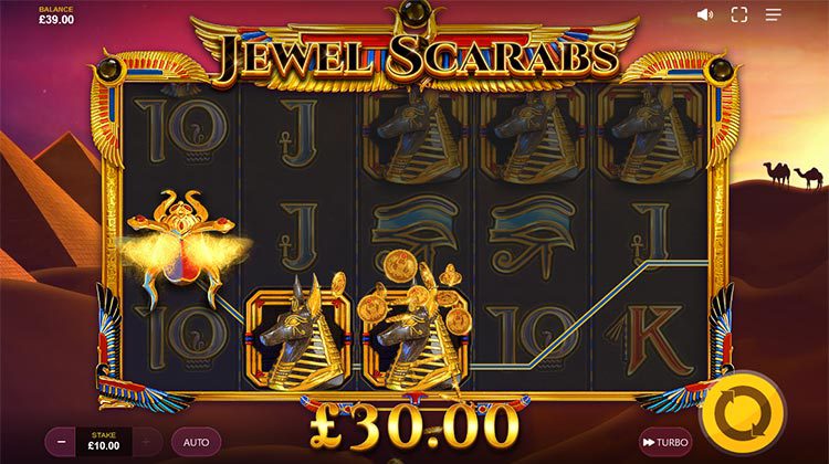 Jewel Scarabs voor echt geld spelen
