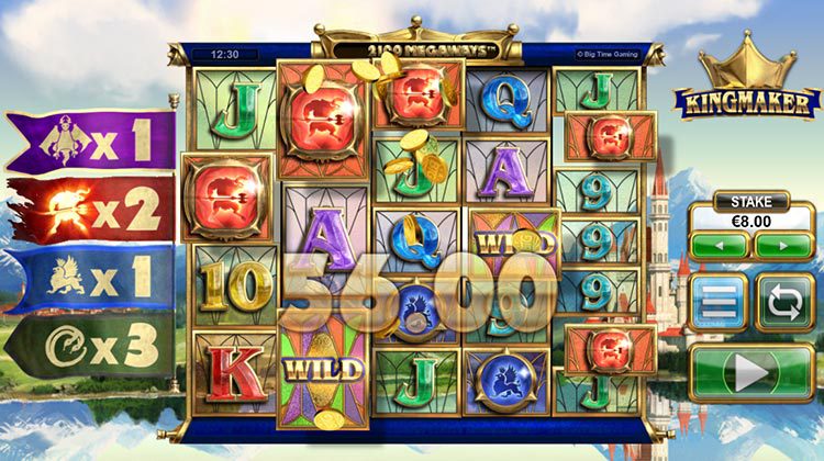 Kingmaker Megaways online gokkast echt geld
