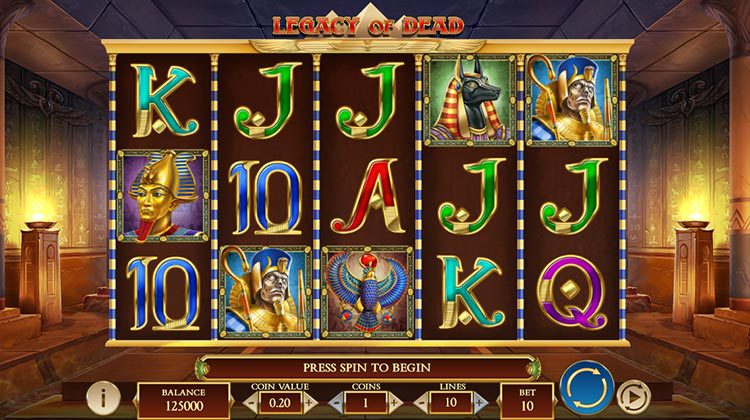 Legacy of Dead Online Slot