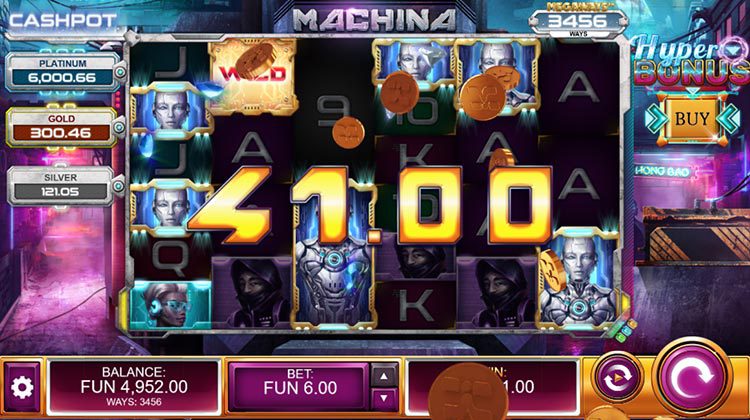 Machina Megaways voor echt geld spelen