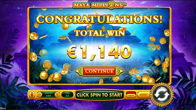 Maya Millions voor echt geld spelen