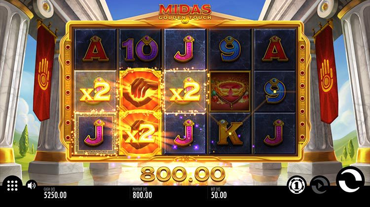 Midas Golden Touch voor echt geld spelen