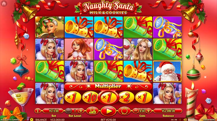 Naughty Santa online gokkast