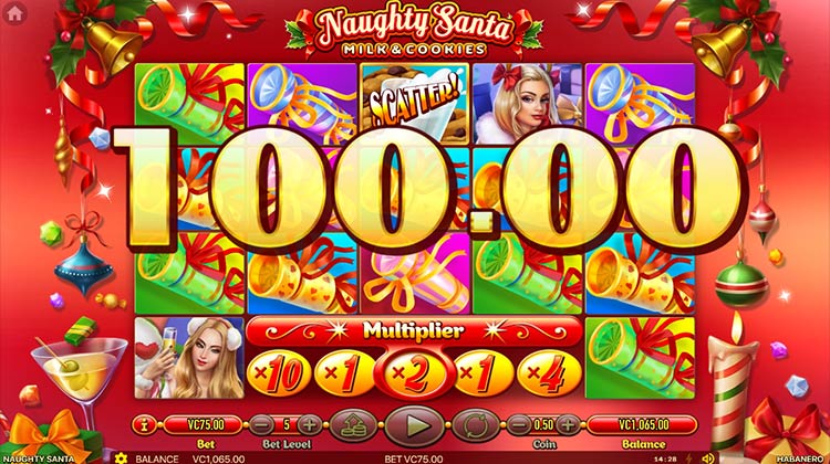 Naughty Santa voor echt geld spelen