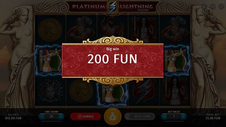 Platinum Lightning Deluxe voor echt geld spelen