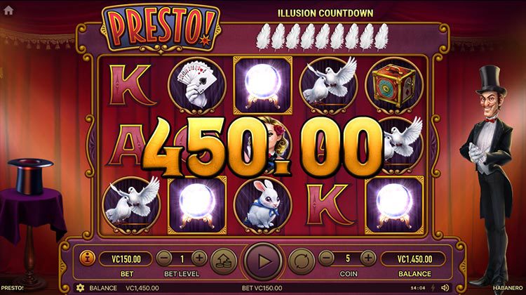 Presto! slot voor echt geld spelen