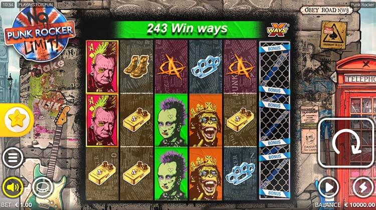 Punk Rocker online gokkast