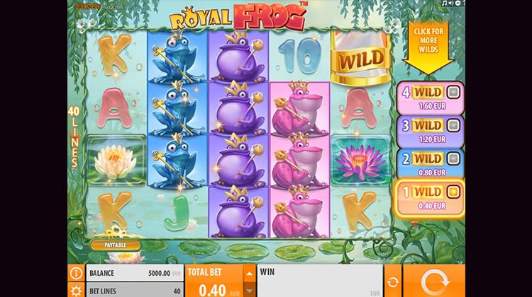 Royal Frog online gokkast