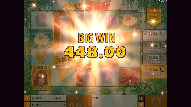 Royal Frog voor echt geld spelen