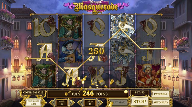 Royal Masquerade voor echt geld spelen