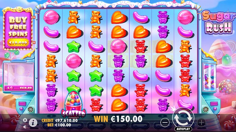 Sugar Rush voor echt geld spelen