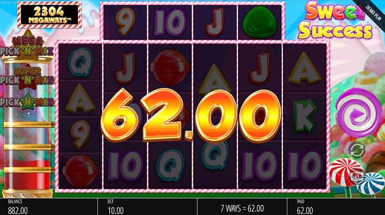 Sweet Success Megaways voor echt geld spelen