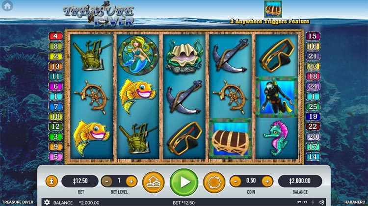 Treasure Diver Online Gokkast