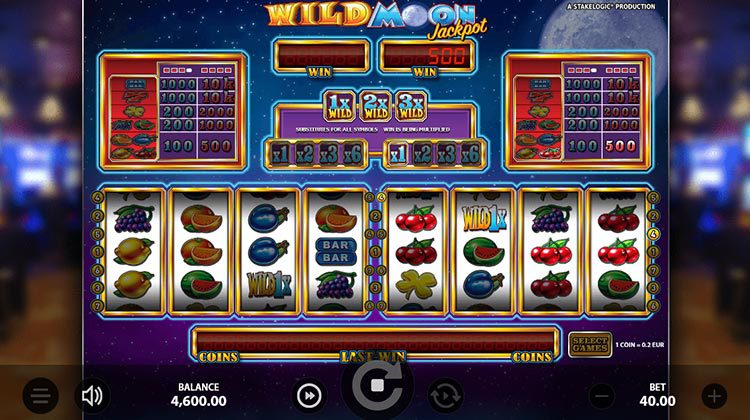 Wild Moon Jackpot voor echt geld spelen