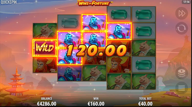 Wins of Fortune Online Slot voor echt geld spelen