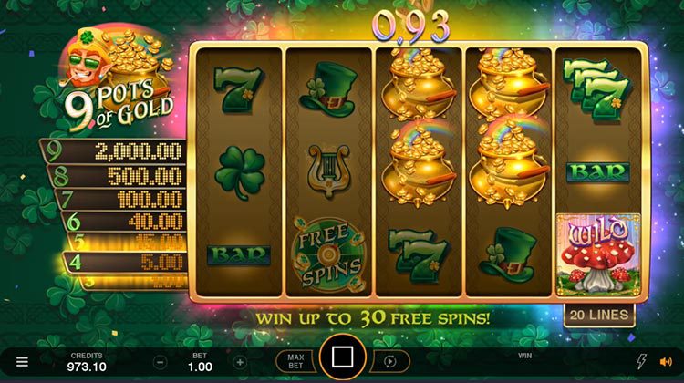 9 Pots of Gold Slot