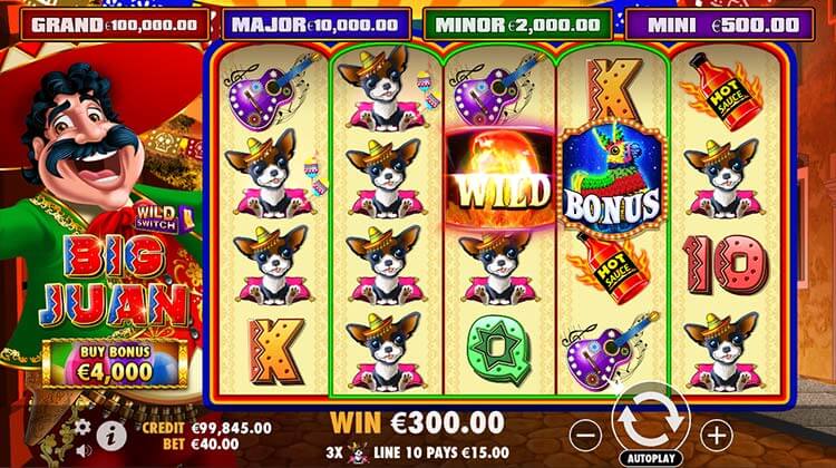 Big Juan Online Gokkast voor echt geld spelen