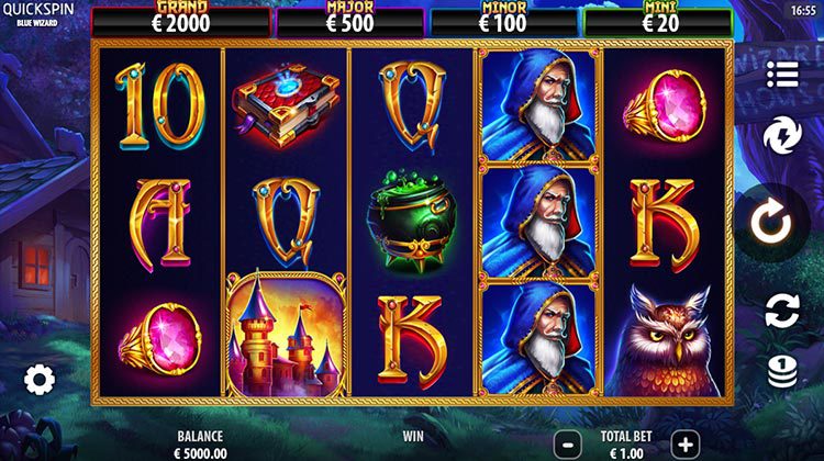 Blue Wizard Online Slot