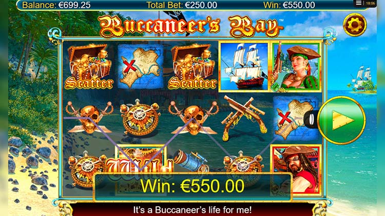 Buccaneer's Bay voor echt geld spelen