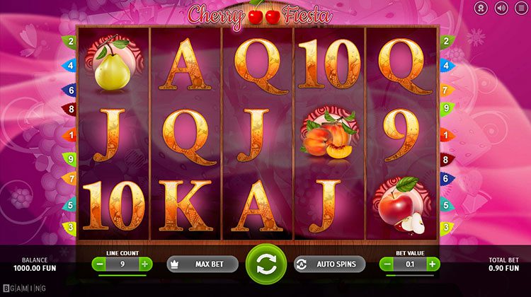 Cherry Fiesta Online Gokkast