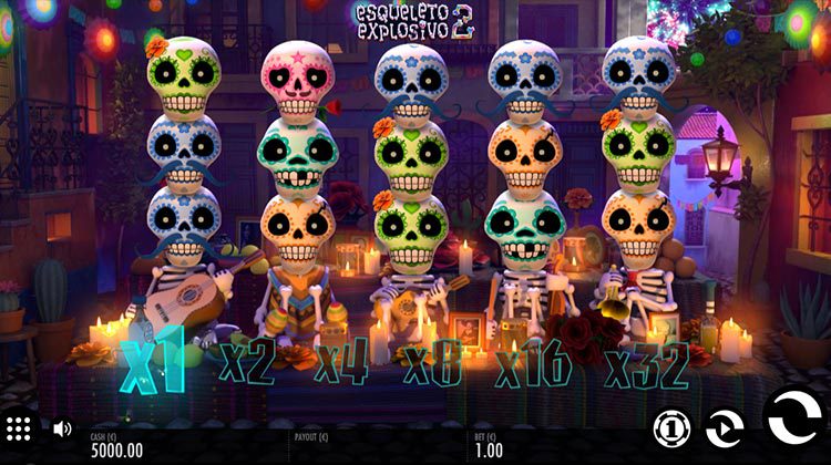 Esqueleto Explosivo Online Slot